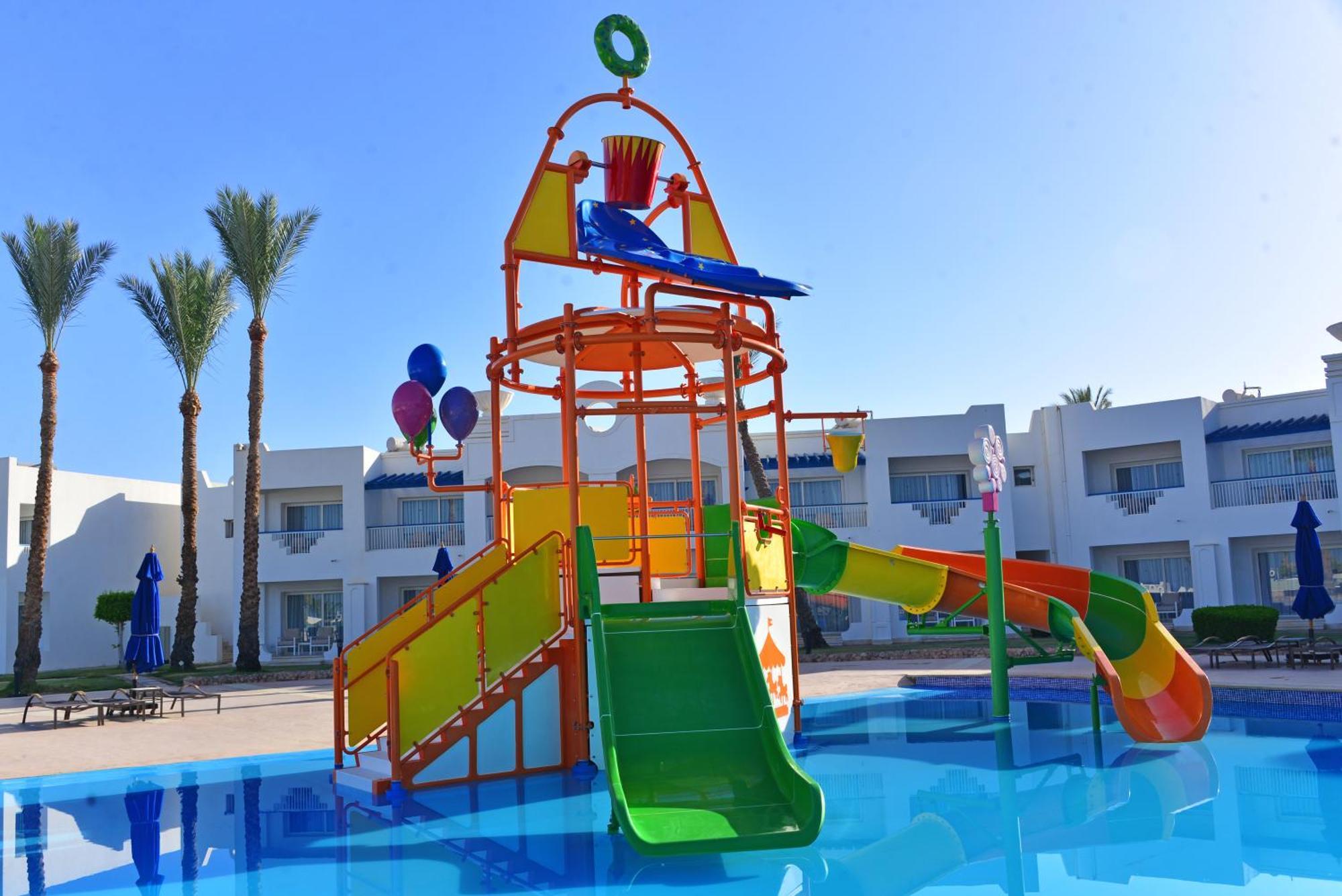 เรอเนสซองส์ ชาร์ม เอล ชีค โกลเดน วิว บีช รีสอร์ต Hotel ชาร์มเอลชีค ภายนอก รูปภาพ Aqua Park at the Grand Plaza Resort