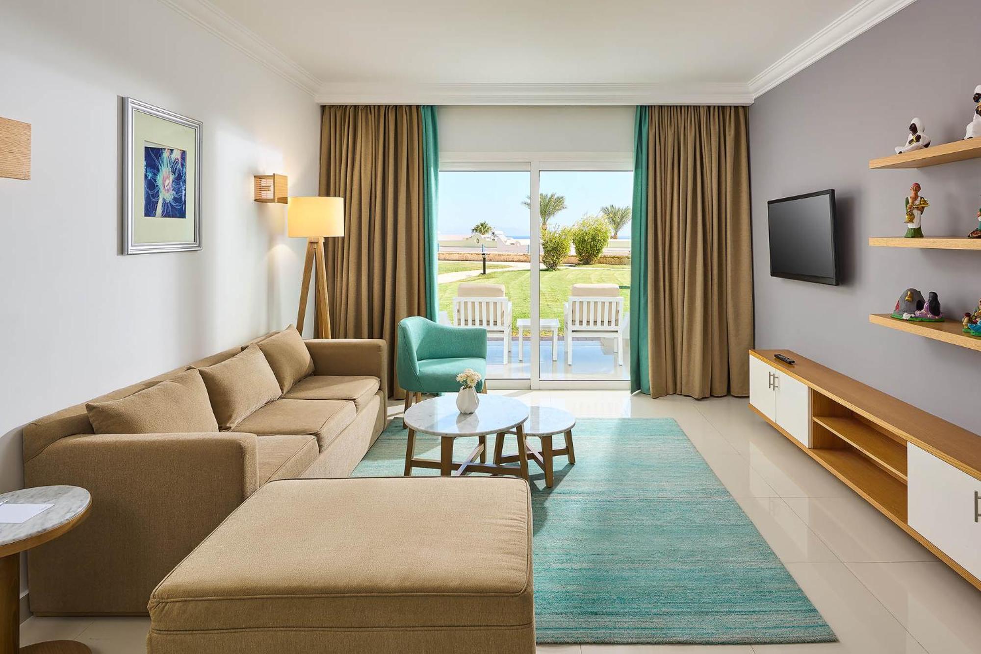 เรอเนสซองส์ ชาร์ม เอล ชีค โกลเดน วิว บีช รีสอร์ต Hotel ชาร์มเอลชีค ภายนอก รูปภาพ Living room